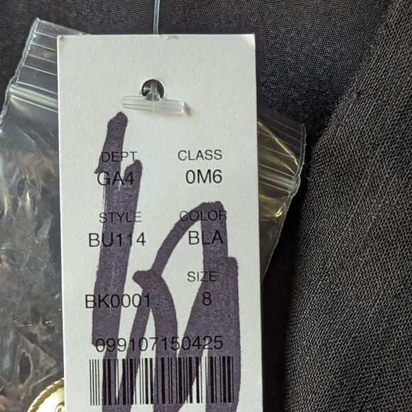 J. Crew Linen Blend Desk to Drinks Gold Button Midi Dress Sz 8 NWT - Picture 8 of 16